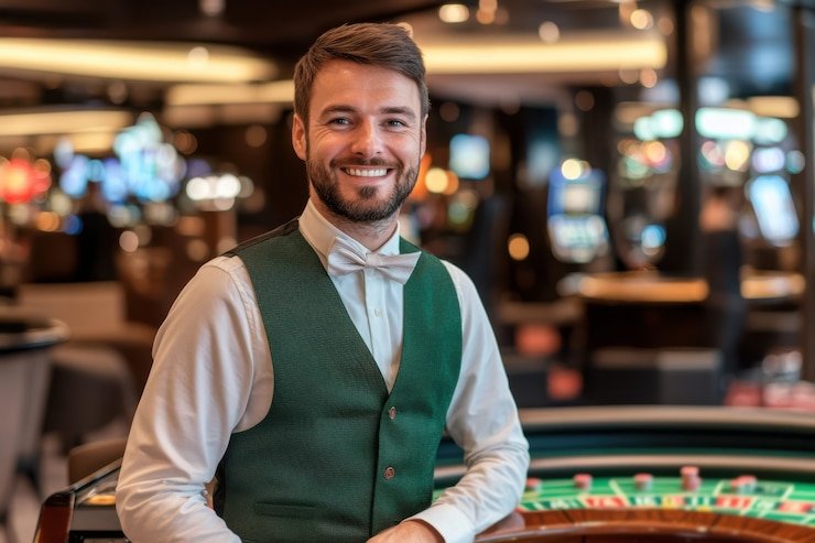 Live-dealer blackjack table in ligalgo login